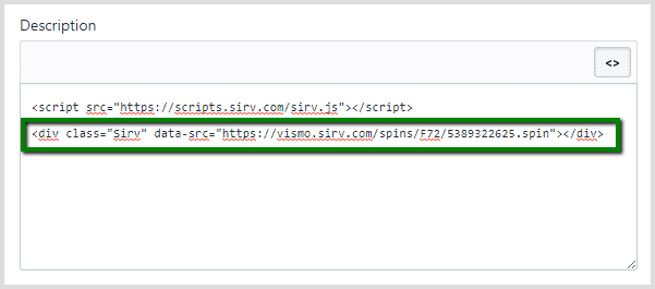 360 spin Shopify all code