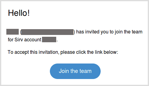 New account user will receive an email New account user will receive an email