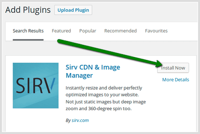 Install Sirv on your WordPress website Install Sirv on your WordPress website
