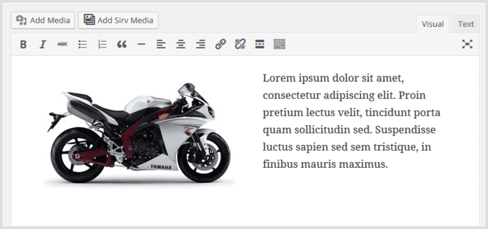 Sirv plain image size has increased in WordPress Sirv plain image size has increased in WordPress