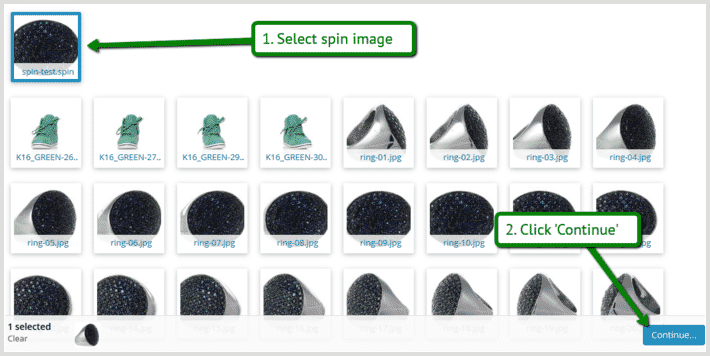 Select spin image in Sirv Library Select spin image in Sirv Library